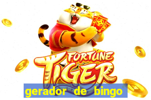 gerador de bingo cha de bebe